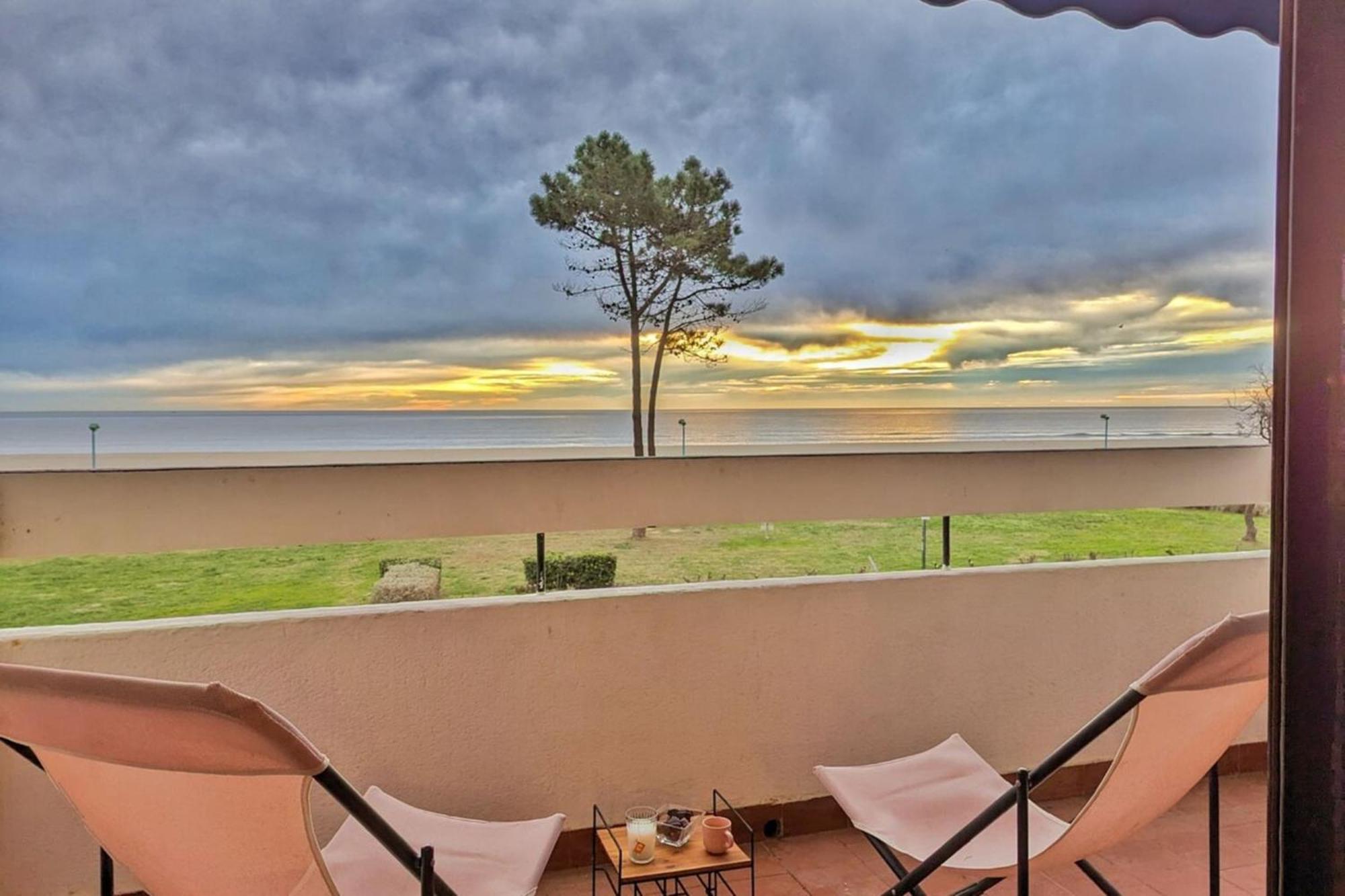 Les Pieds Dans L'Eau Appartement Vue Mer Saint-Cyprien  Exterior foto