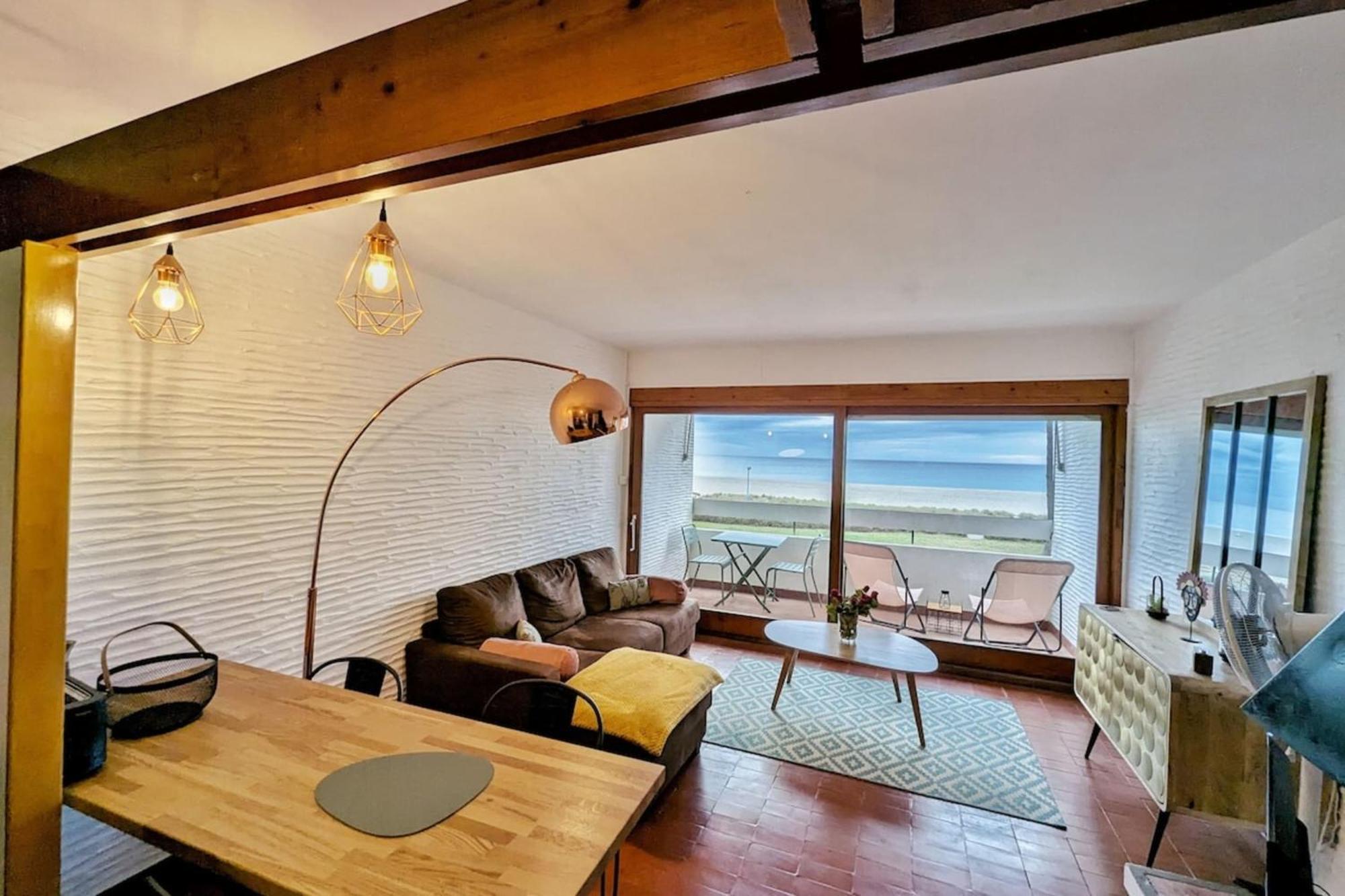 Les Pieds Dans L'Eau Appartement Vue Mer Saint-Cyprien  Exterior foto